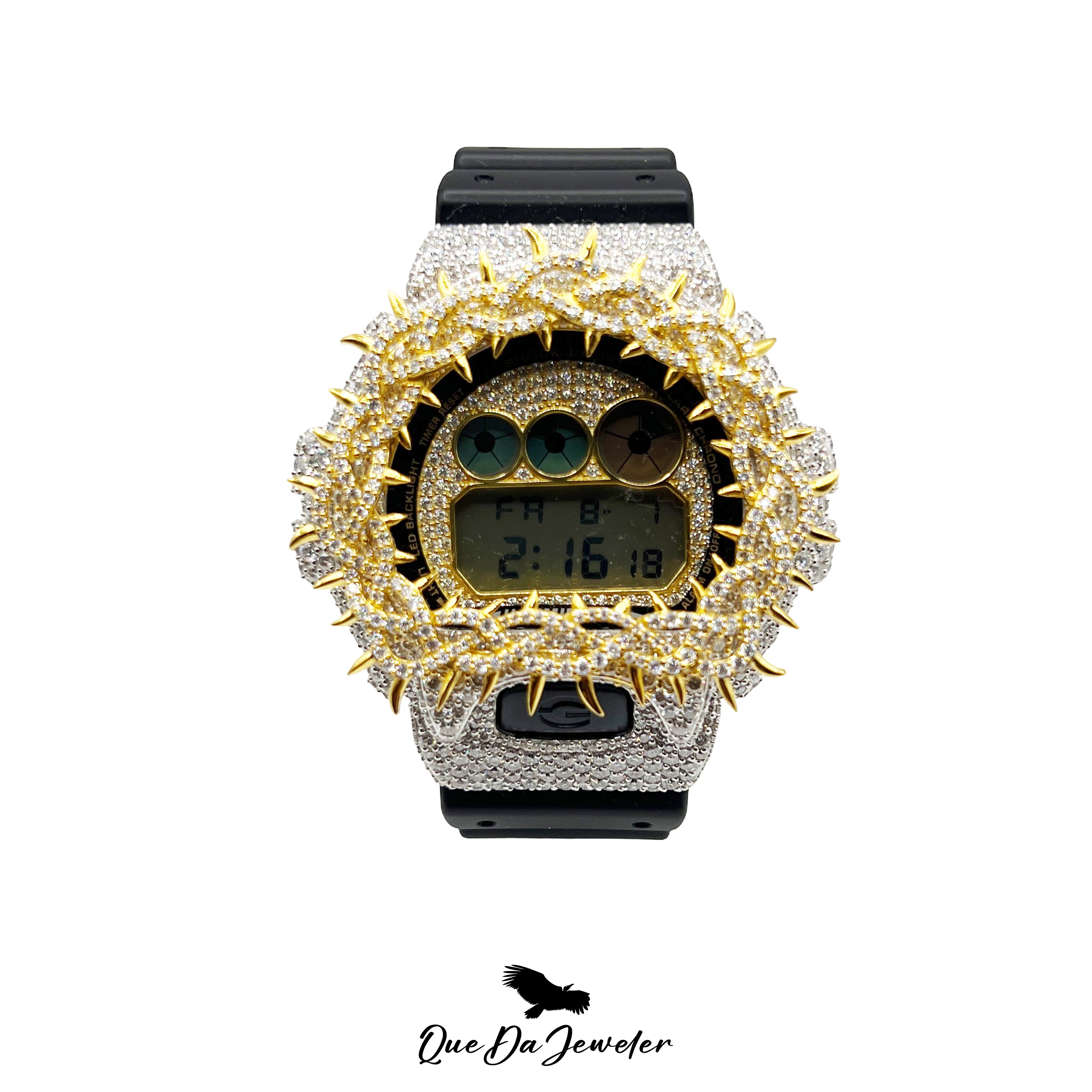 Bust Down G-Shock Watch – Que Da Jeweler