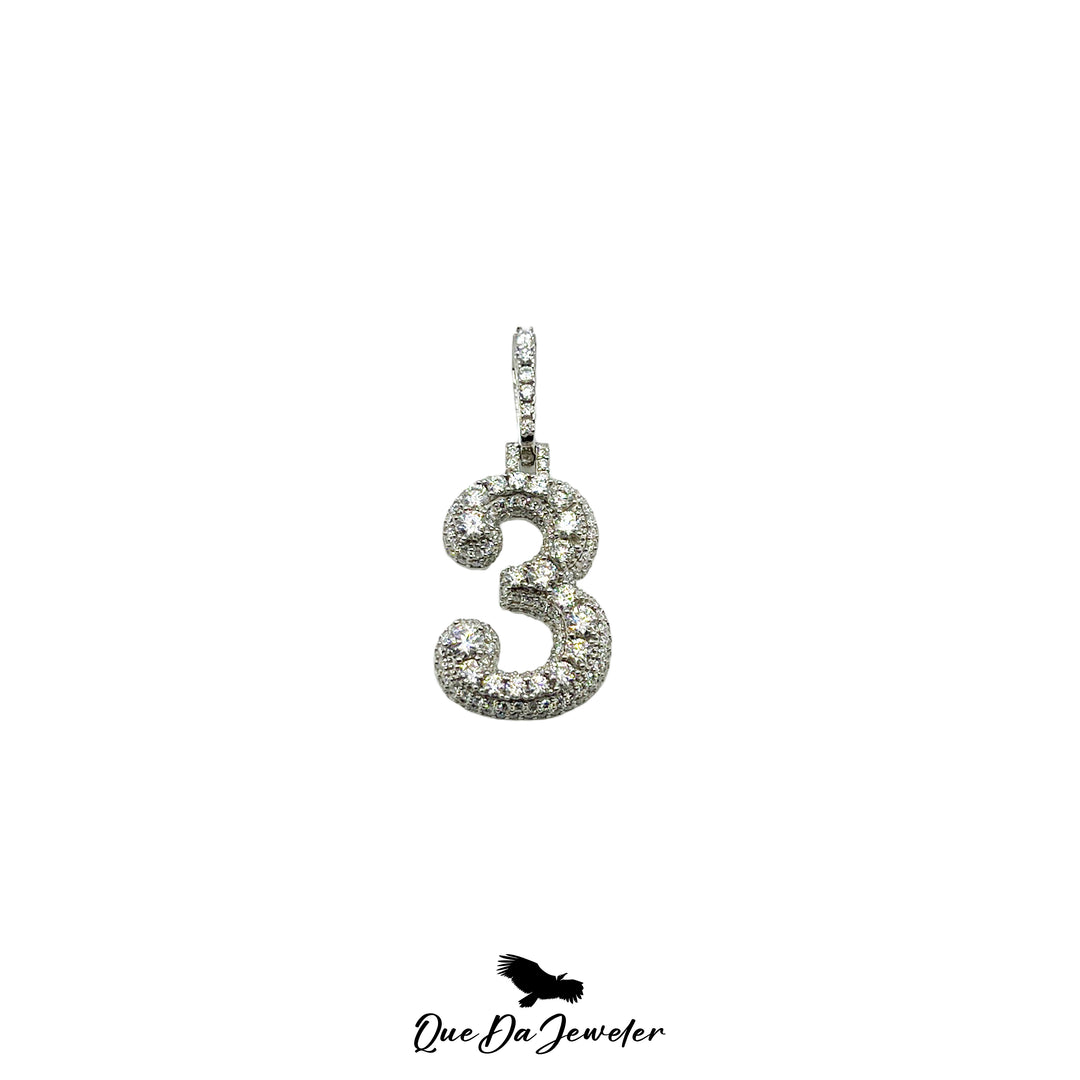 Mini Number Pendants