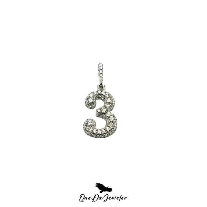 Mini Number Pendants
