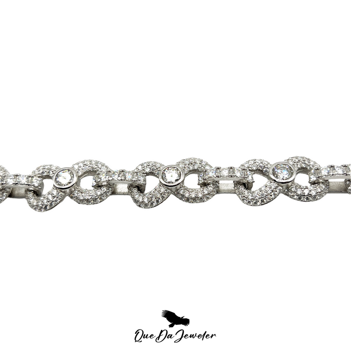 13MM Infinity Cuban Link Bracelet