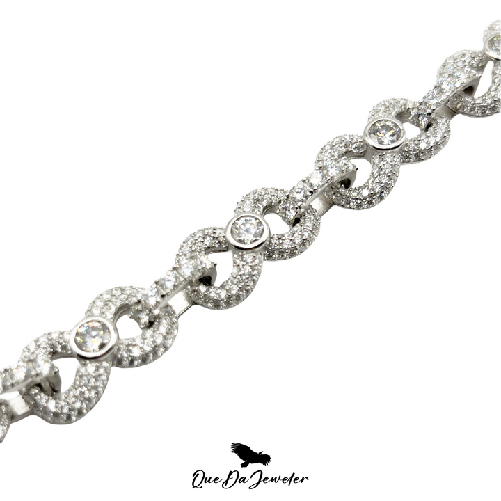 13MM Infinity Cuban Link Bracelet