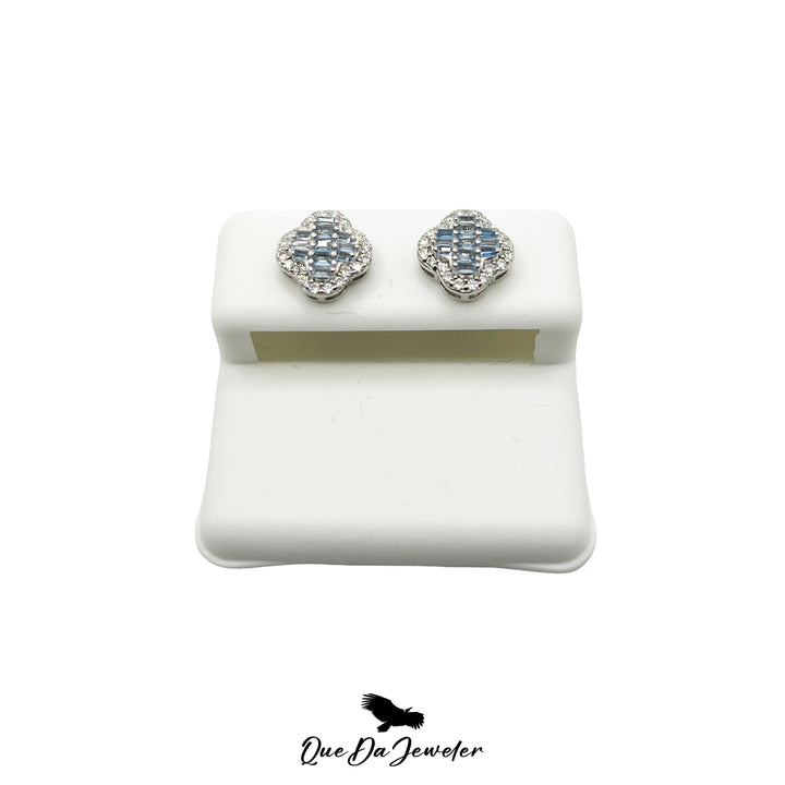 Candy Clover Earrings VVS Lab Stones