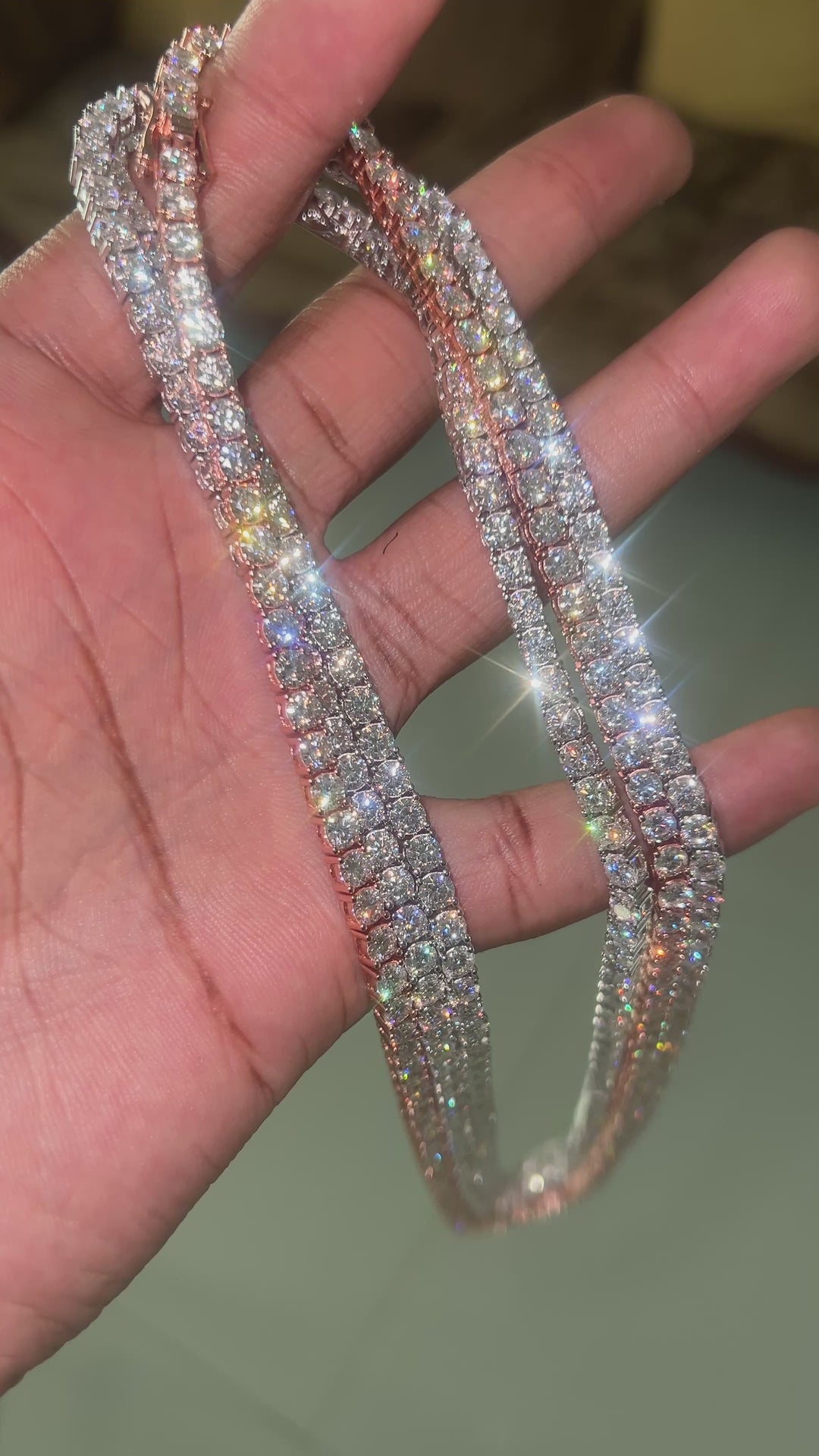 4MM Tennis Chain VVS Lab Stones