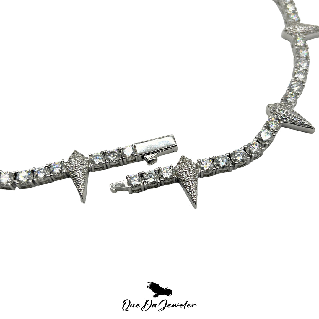 Thorn Tennis Chain VVS Lab Stones