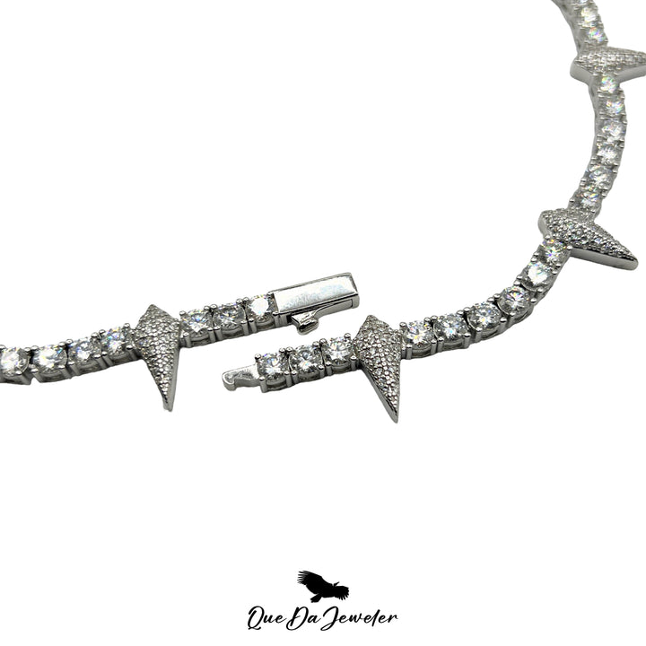 Thorn Tennis Chain VVS Lab Stones