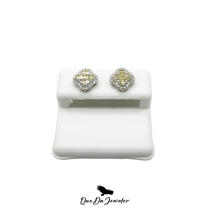 Candy Clover Earrings VVS Lab Stones